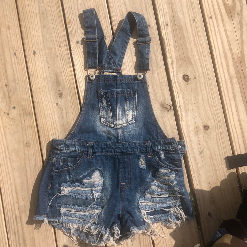 Denim Overalls